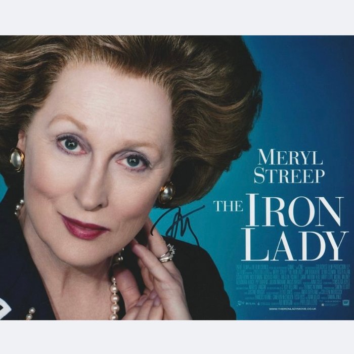 The Iron Lady - Signed by Meryl Streep (Thatcher)