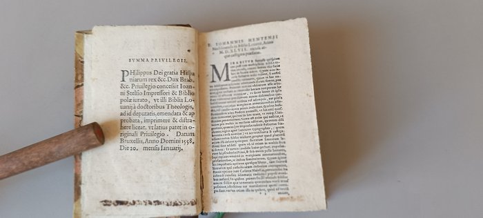 Biblia Ad vetustissima exemplaria castigata - 1570