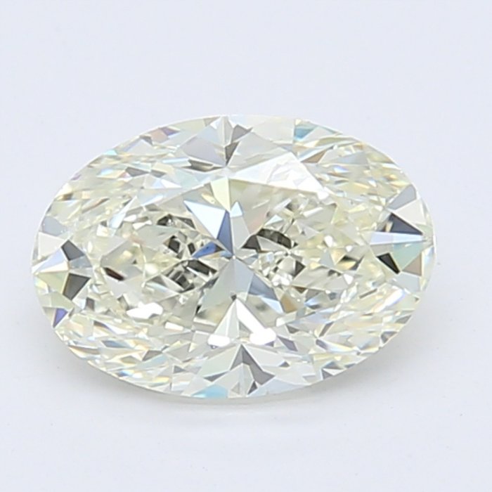 1 pcs Diamant  (Natur)  - 150 ct - Oval - K - VS1 - Gemological Institute of America (GIA)