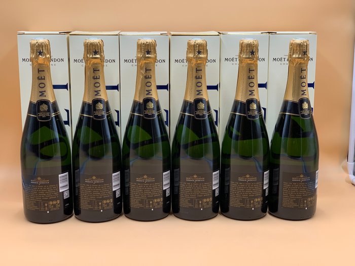 Moët  Chandon, Réserve Impériale - Champagne Brut - 6 Flasker (0,75 L)