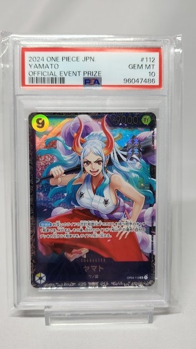 Bandai - 1 Graded card - One Piece - Yamato - PSA/DNA 10