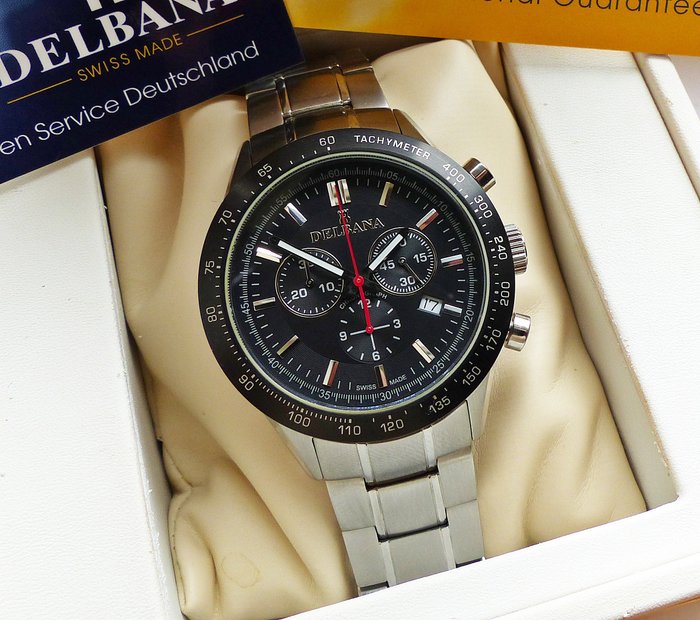 Delbana - Monza Motorsport Classic Chronograph - Ingen mindstepris - 547015846 - Mænd - 2020+