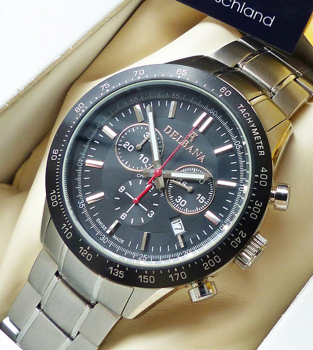 Delbana - Monza Motorsport Classic Chronograph - Ingen mindstepris - 547015846 - Mænd - 2020+