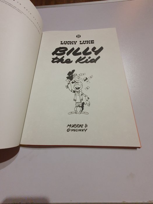 Lucky Luke T20 - Billy the Kid + poster + timbres - C - 1 Album - Begrænset udgave - 2024