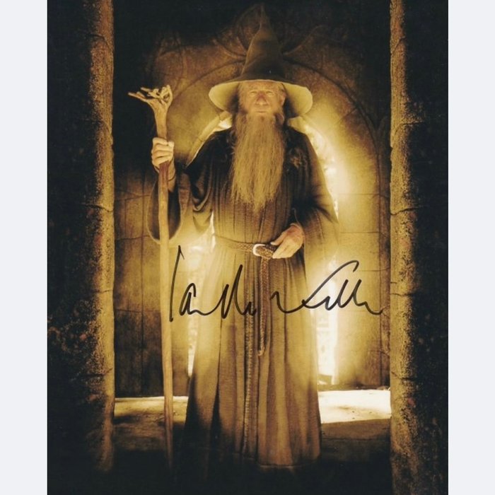 Lord of the Rings - Signed by Sir Ian McKellen (Gandalf)