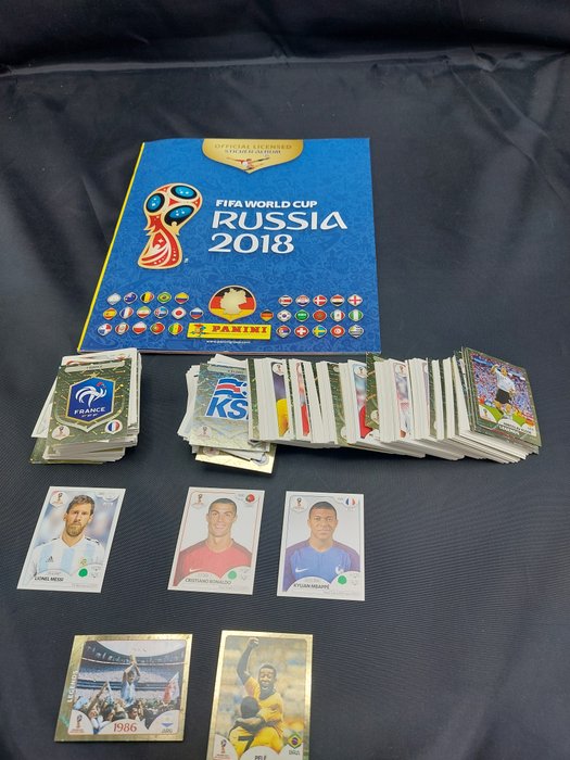 Panini - World Cup Russia 2018 - 1 Empty album + complete loose sticker set