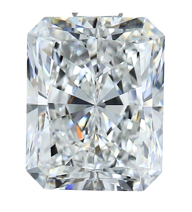 1 pcs Diamant  (Natur)  - 1.01 ct - Radiant - G - VS1 - Gemological Institute of America (GIA)