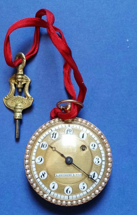 L Duchene  Fils - Orologio da taschino - 9864 - Tidligere end 1850