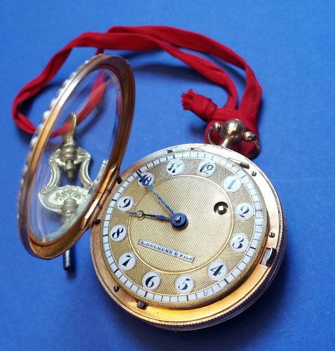 L Duchene  Fils - Orologio da taschino - 9864 - Tidligere end 1850