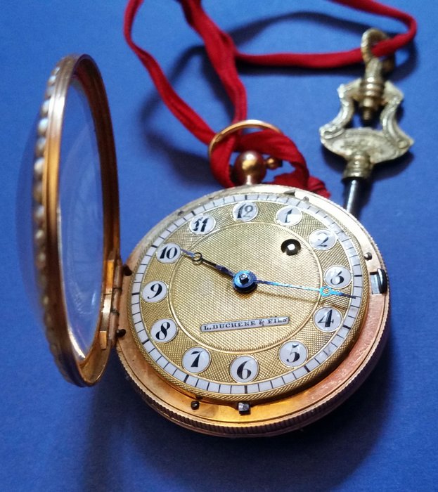 L Duchene  Fils - Orologio da taschino - 9864 - Tidligere end 1850