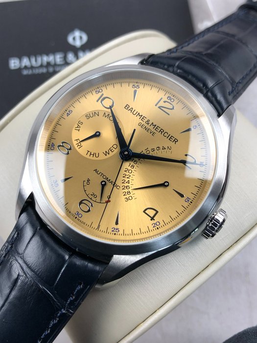 Baume  Mercier - Clifton Retrograde Power Reserve Automatic - M0A 10189 - Mænd - 2011-nu