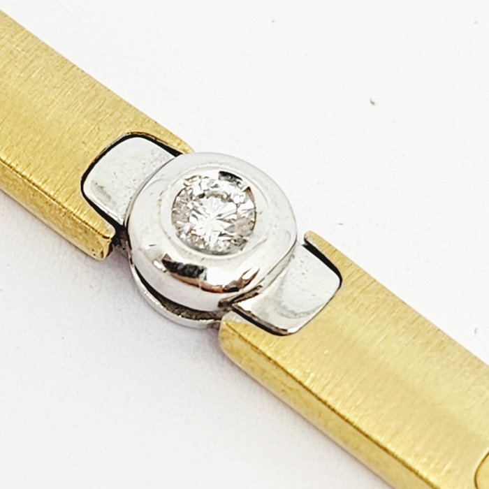 Armbånd - 18 kraat Gulguld, Hvidguld -  0.40ct. tw. Diamant (Natur)