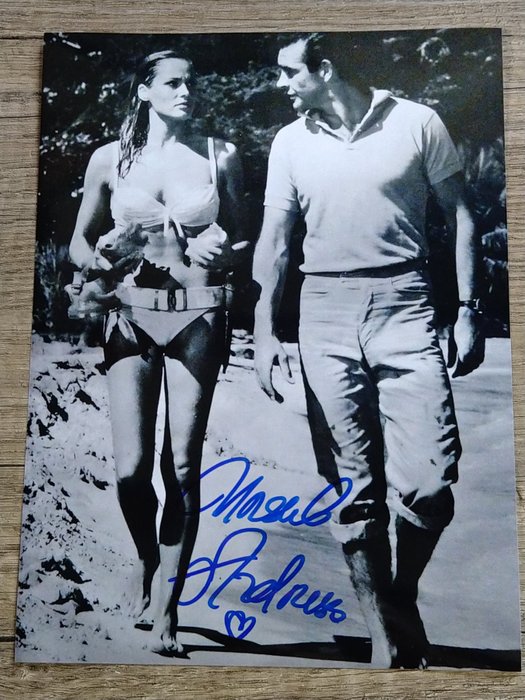 James Bond 007: Dr. No - Ursula Andress "Honey Ryder" - Signed photo with COA