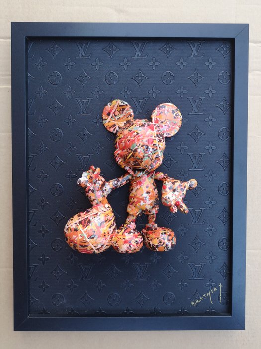 Brother X - Louis Vuitton x Mickey Mouse ; Colorful Black edition