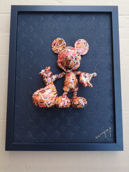 Brother X - Louis Vuitton x Mickey Mouse ; Colorful Black edition