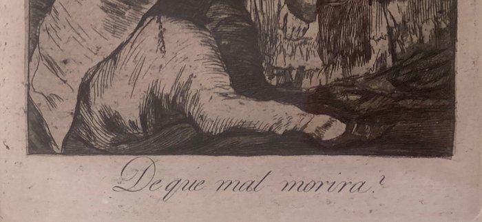 Francisco De Goya (1746-1828) - De que mal morira?