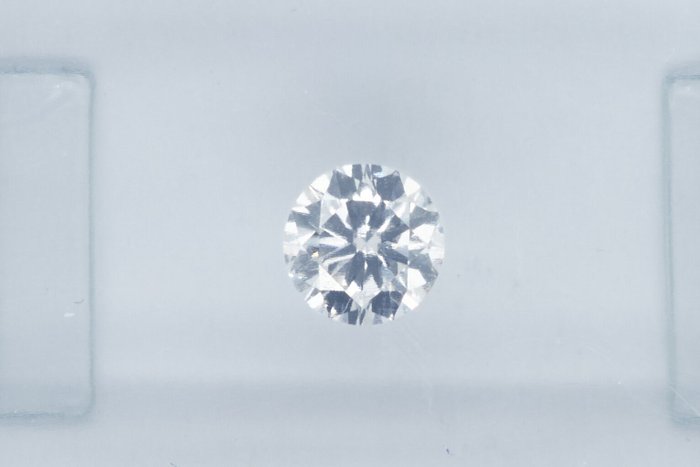 1 pcs Diamant - 0.40 ct - Rund - F - VVS2