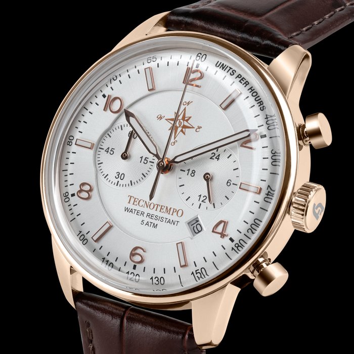 Tecnotempo -  Chronograph - Limited Edition "Wind Rose" - TT.50.CRRVGG2 - Ingen mindstepris - Mænd - 2011-nu