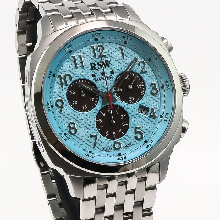 RSW - Swiss chronograph - RSWM145-SS-9A - Ingen mindstepris - Mænd - 2011-nu