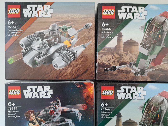 Lego - Star Wars - 75344 75295 75363 - 8x Microfighter - 2000-2010