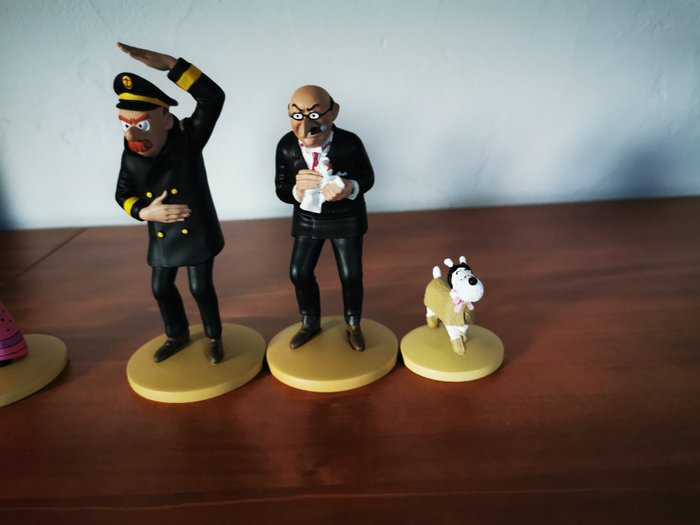 Tintin - Moulinsart - La collection officielle - 6 figurines