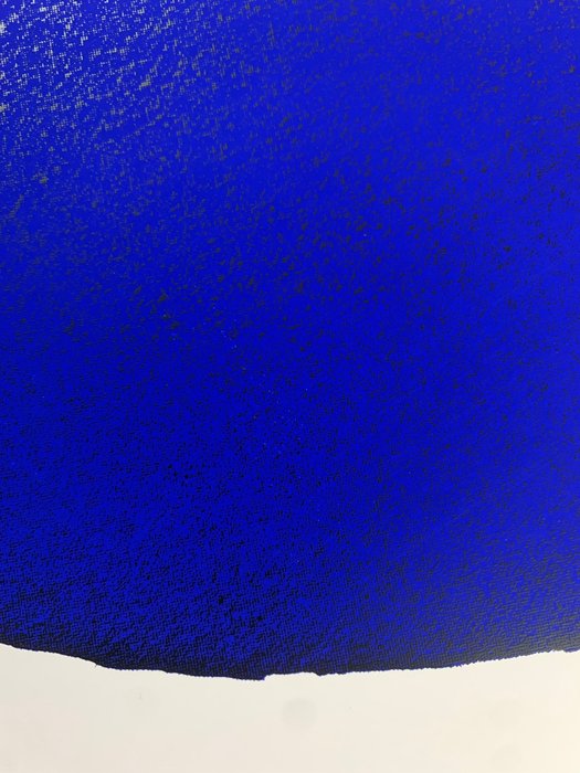 Yves Klein - Disque bleu IKB 54, 1957 - Artprint Offsetlithographie - 80 x 60 cm