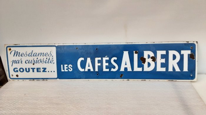 les cafes albert - Les Cafés albert - Tegn - Emalje