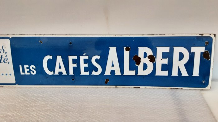 les cafes albert - Les Cafés albert - Tegn - Emalje