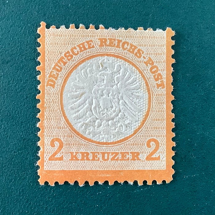 Tyske Kejserrige 1872 - 2 Kreuzer Groot Brutschild - Michel 24