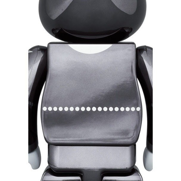 Medicom Toy Be@rbrick - 400%  100% Bearbrick set - KISS Star Child (Chrome ed.)