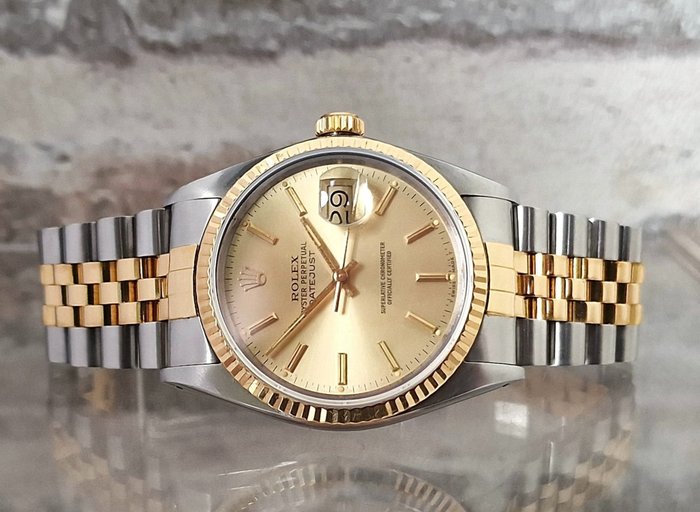 Rolex - Oyster Perpetual Datejust - Ingen mindstepris - Ref. 16013 - Mænd - 1980-1989