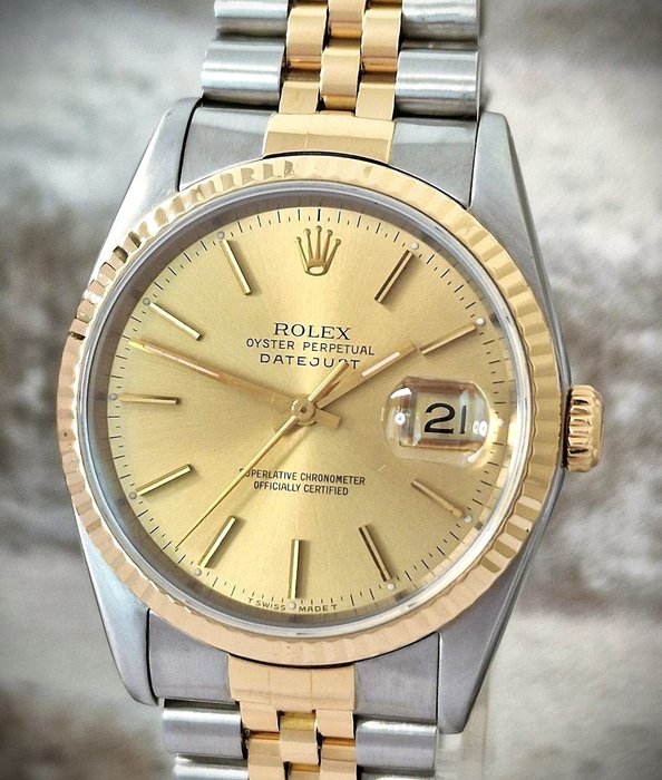 Rolex - Oyster Perpetual Datejust - Ingen mindstepris - Ref. 16013 - Mænd - 1980-1989