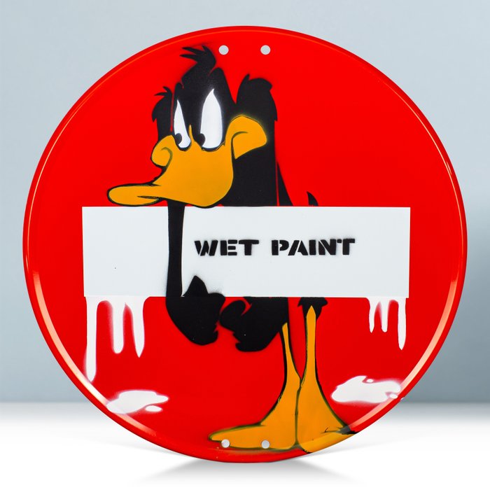 josh mahaby - Daffy Duck Wet Paint!