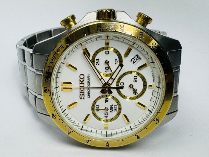 Seiko - Chronograph - Ingen mindstepris - 8T63-00D0 - Mænd - 2011-nu