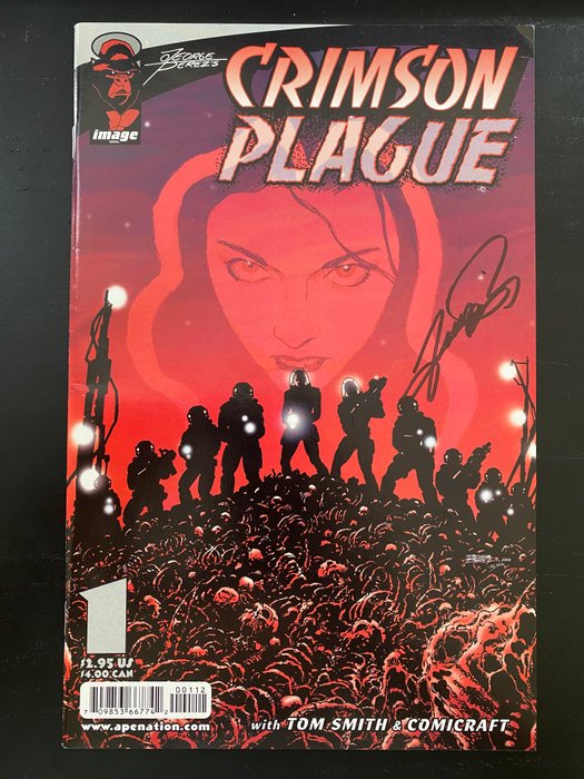 Crimson Plague # 1-2 - Signed by George Perez - 2 Comic - Første udgave