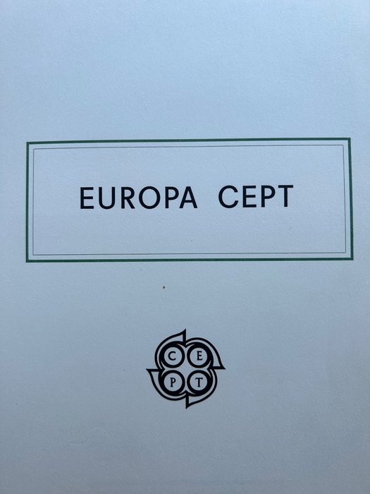 Europa CEPT 1961/1980 - Smuk samling på scrapbøger Bemærket sjælden og frisk