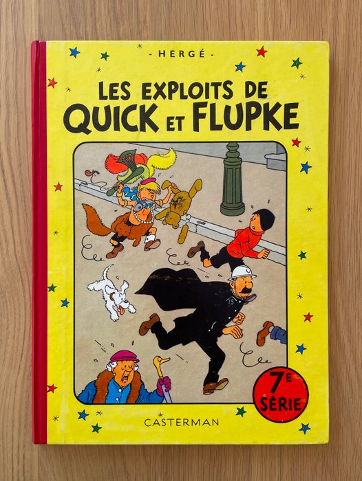 Quick et Flupke - 7ème Série (B17) - C - 1 Album - Første udgave - 1956