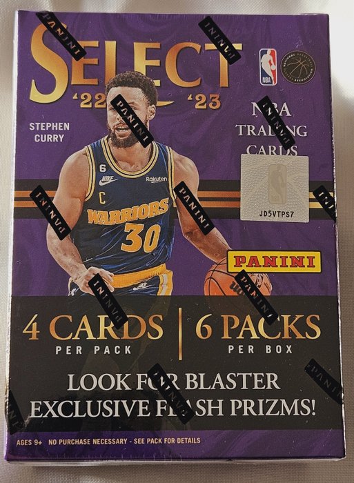 2022/23 Panini Select NBA - 1 Sealed box - Næsten så god som ny (NM)