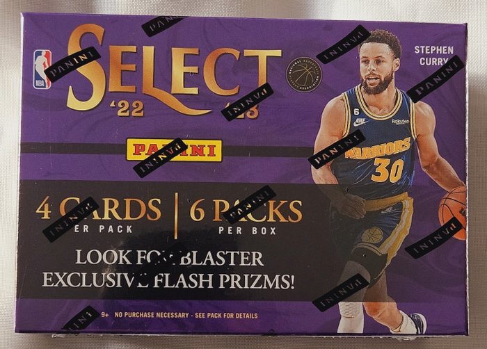 2022/23 Panini Select NBA - 1 Sealed box - Næsten så god som ny (NM)