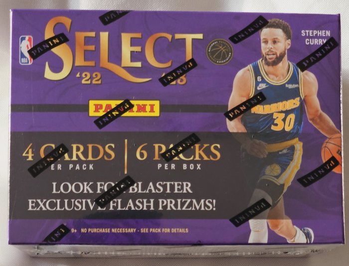 2022/23 Panini Select NBA - 1 Sealed box - Næsten så god som ny (NM)