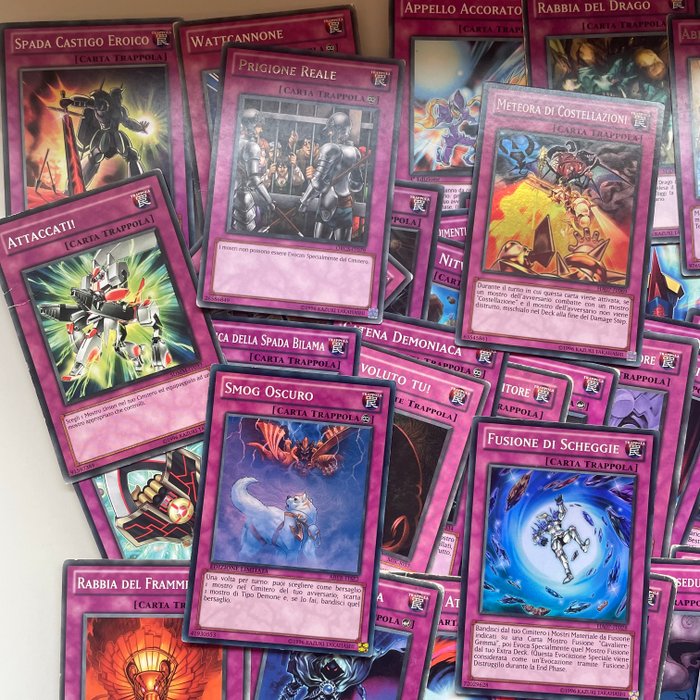 Yu-Gi-Oh! - 100 Card - High value TRAP Cards - Starfoil Rare