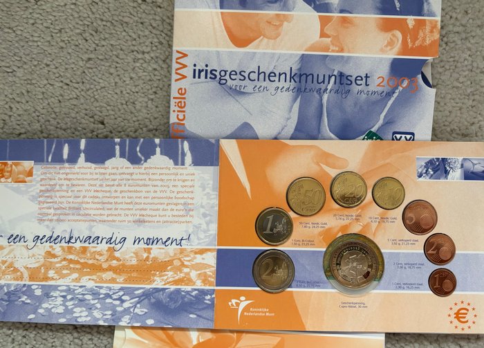 Holland Year Set (FDC) 2002/2004 (3 sets)  (Ingen mindstepris)