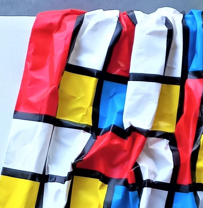 Mivillage - Mondriaan 3D - Doek nr. E