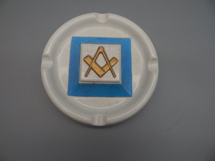 Storbritannien - Badge - masonic ashtry oude vrijmetselaars asbak - 20. - midt i (2. verdenskrig)