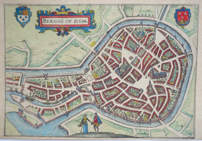 Holland - Bergen op Zoom; L Guicciardini - Berghe op Zoom - 1612