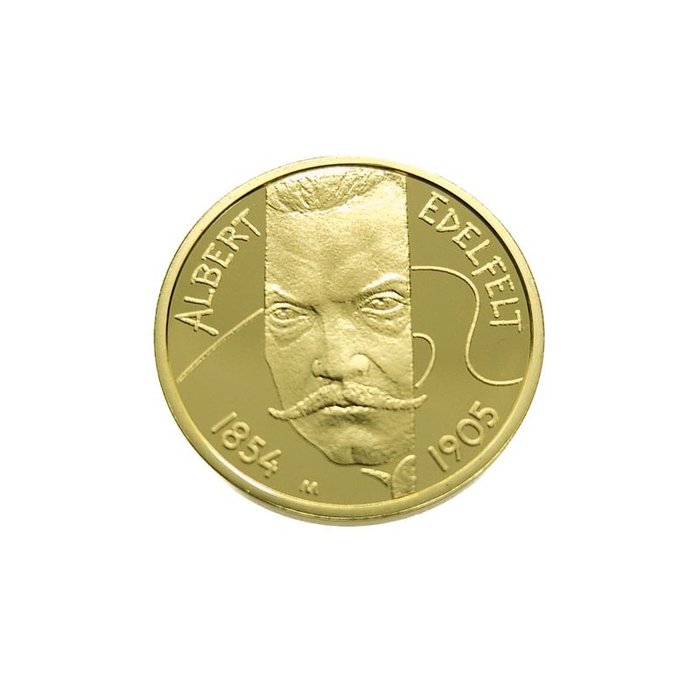 Finland. 100 Euro 2004 "Albert Edelfelt" Proof