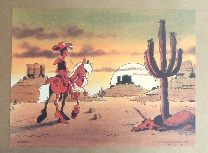 Morris / Achdé - 14 Offset Print - Lucky Luke