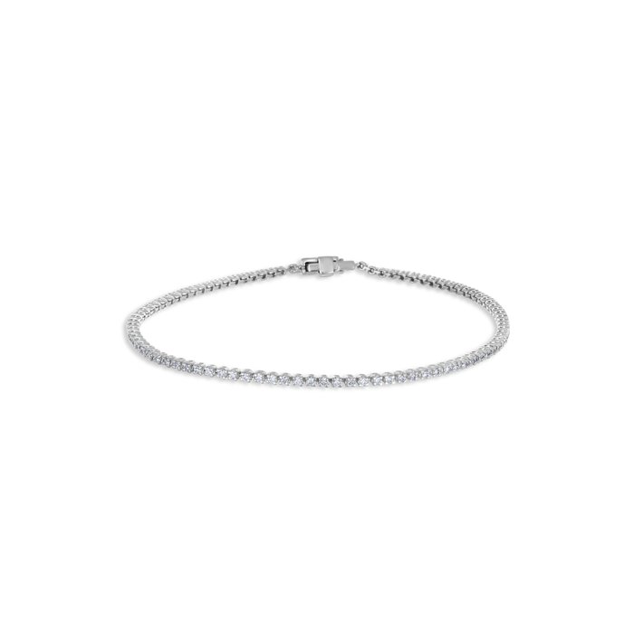 Armbånd - 18 kraat Hvidguld -  0.92ct. tw. Diamant (Natur)