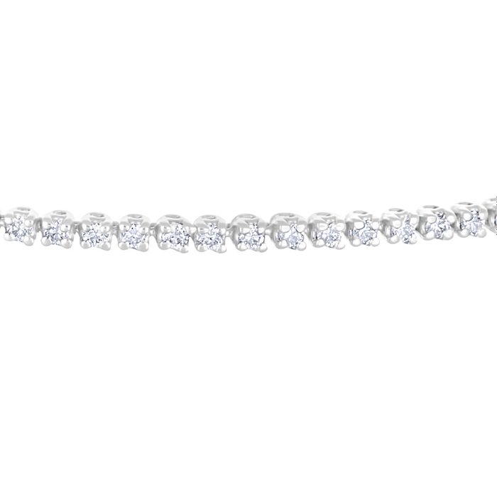 Armbånd - 18 kraat Hvidguld -  0.92ct. tw. Diamant (Natur)