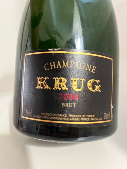 2004 Krug Vintage - Champagne Brut - 1 Flaske (075L)